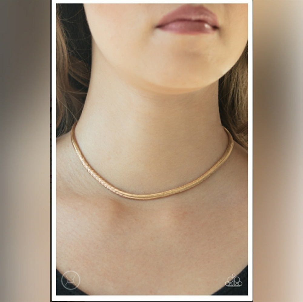 Flat Out Fierce Choker Necklace